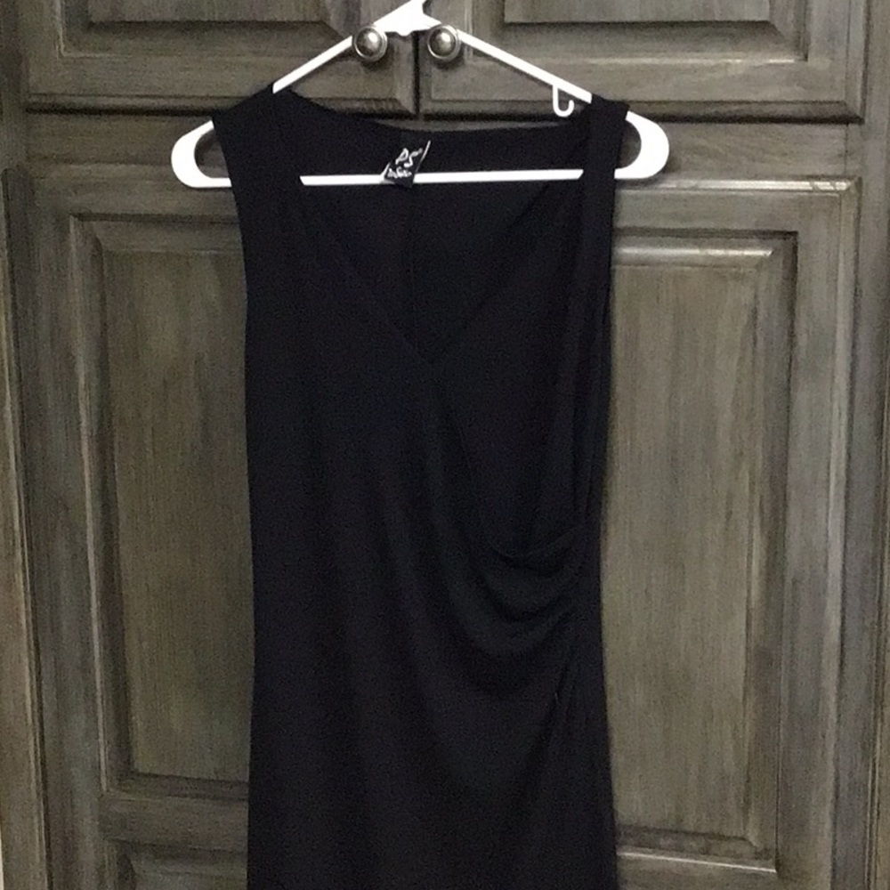 Black cocktail dress